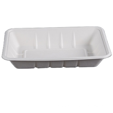 ecofriendly bamboo paper pulp food container takeaway sushi box product disposable